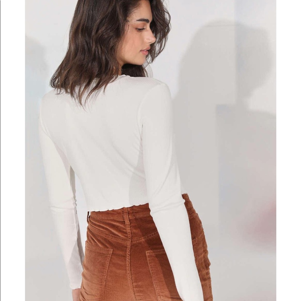 Urban Outfitters Verona Lettuce Edge Cardigan NWOT - Picture 4 of 5